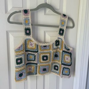 Adika Crochet Tank Top